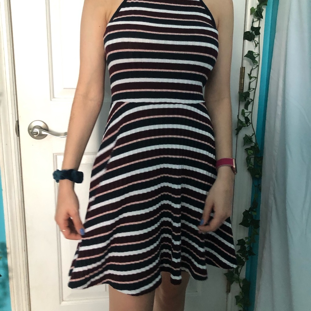 Soft Flowy Striped Dress